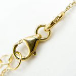 Load image into Gallery viewer, NK/BR5085. 14k Solid Yellow Gold Rhomb Link Necklace