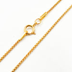 Load image into Gallery viewer, 14k Gold Filled Box Finished Necklace
