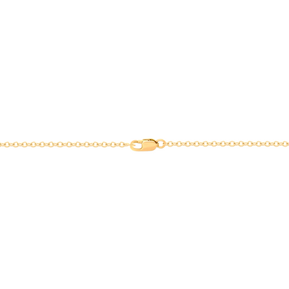 14K Solid Gold Diamond Star Necklace