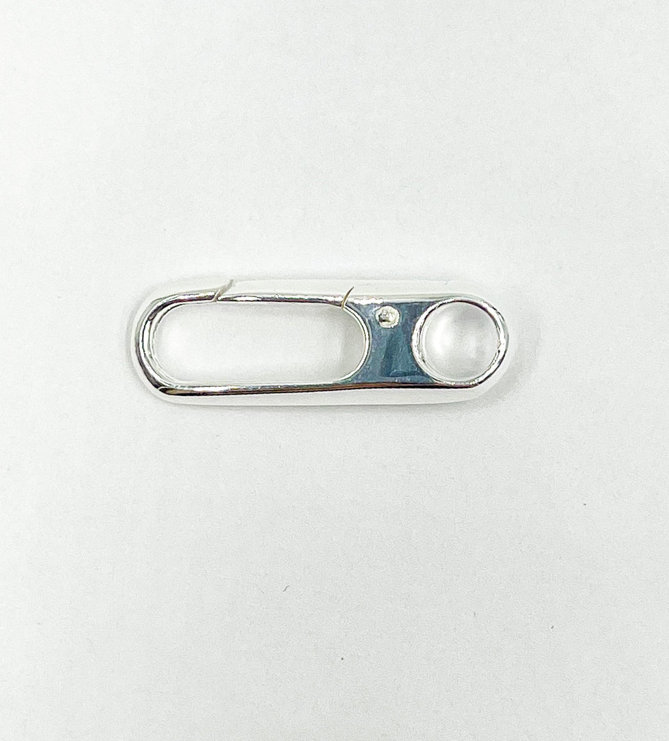 925 Sterling Silver Clasp 26x8 mm. 266SS