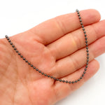 Load image into Gallery viewer, Rhodium Bead Necklaces