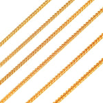 Load image into Gallery viewer, 64GF. 14k Gold Filled Curb Link Chain

