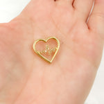 Load image into Gallery viewer, DC866. Diamond Sterling Silver Heart Pendant
