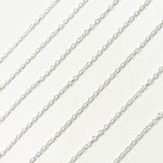 Load image into Gallery viewer, V104SS. Sterling Silver Smooth Cable Chain
