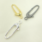 Load image into Gallery viewer, 319. Sterling Silver Hollow Trigger Clasp
