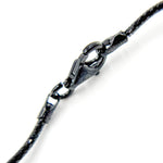 Load image into Gallery viewer, Rhodium Sterling Silver Snake Omega Necklaces
