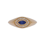Load image into Gallery viewer, RFB18436. 14K Solid Gold Diamond and Gemstone Ring