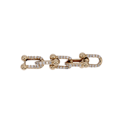 NFF72722. 14K Solid Gold Diamond Fancy Necklace