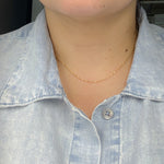 Load image into Gallery viewer, 045BOVH4. 14k Solid Yellow Gold Diamond Cut Oval Cable Chain

