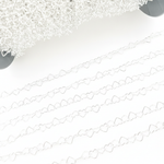 Load image into Gallery viewer, Y113SS. Sterling Silver Heart Link Chain