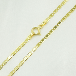 Load image into Gallery viewer, 14k Solid Gold Mirror Marina Link Chain. 040FVAV1BPT2A8L001
