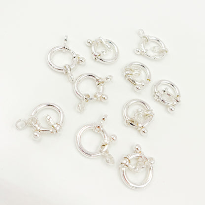 Sterling Silver Spring Ring