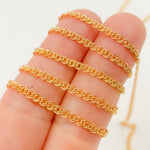 Load image into Gallery viewer, V281GF. 14k Gold Filled Double Curb Chain.
