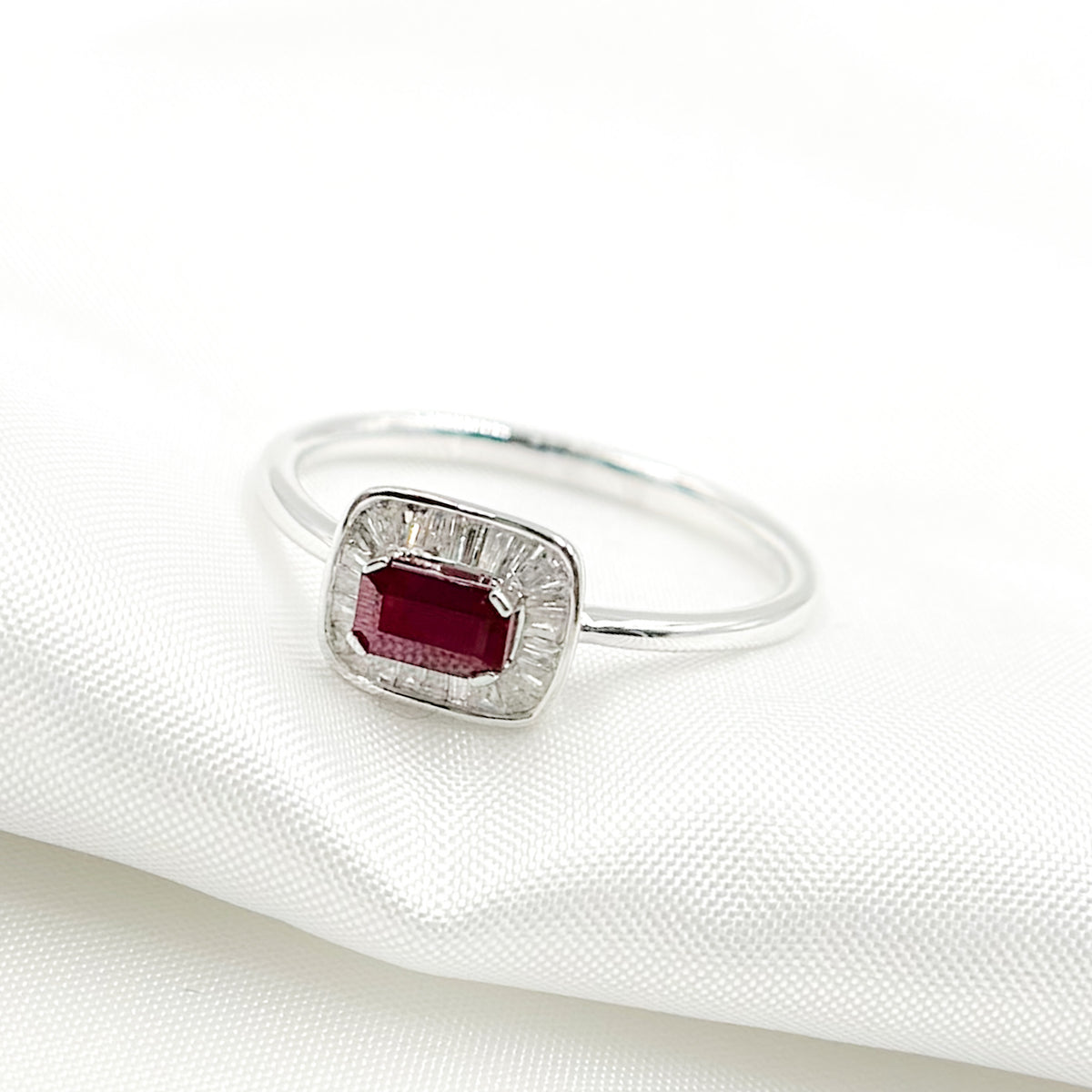 Shop Gold Diamond and Ruby Rings