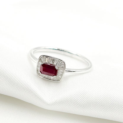 Shop Gold Diamond and Ruby Rings