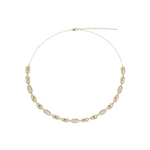 Load image into Gallery viewer, NFQ72701. 14K Solid Gold Diamond Fancy Necklace