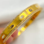 Load image into Gallery viewer, 14K Solid Gold Diamond &amp; Fancy Diamond Bracelet. CGDP53
