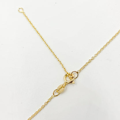 14K Gold Cable 16 Inch Chain with Extender