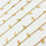Load image into Gallery viewer, V311GF. 14K Gold-Filled Fancy Dangle Cross-Link Chain
