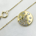 Load image into Gallery viewer, 14K Solid Gold Diamond Necklace. NT403616
