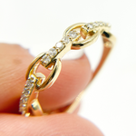 Load image into Gallery viewer, 14K Solid Gold Diamond Ring. RFD17172
