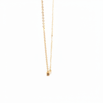 Load image into Gallery viewer, NFB72842. 14K Solid Gold Bar Diamond Necklace