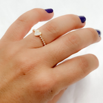 Load image into Gallery viewer, 14k Solid Diamond Heart Ring. RN125645
