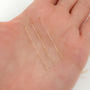 Gauge Gold-filled Flat 1.5 Inch Headpin