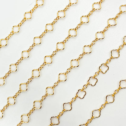 Buy 14K Gold Filled Clover and Oval Link Chain