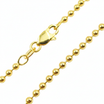 Load image into Gallery viewer, 200CP. 14k Solid Yellow Gold Bead Chain