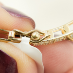 Load image into Gallery viewer, 14K Solid Gold Bangle with Diamonds. KG97
