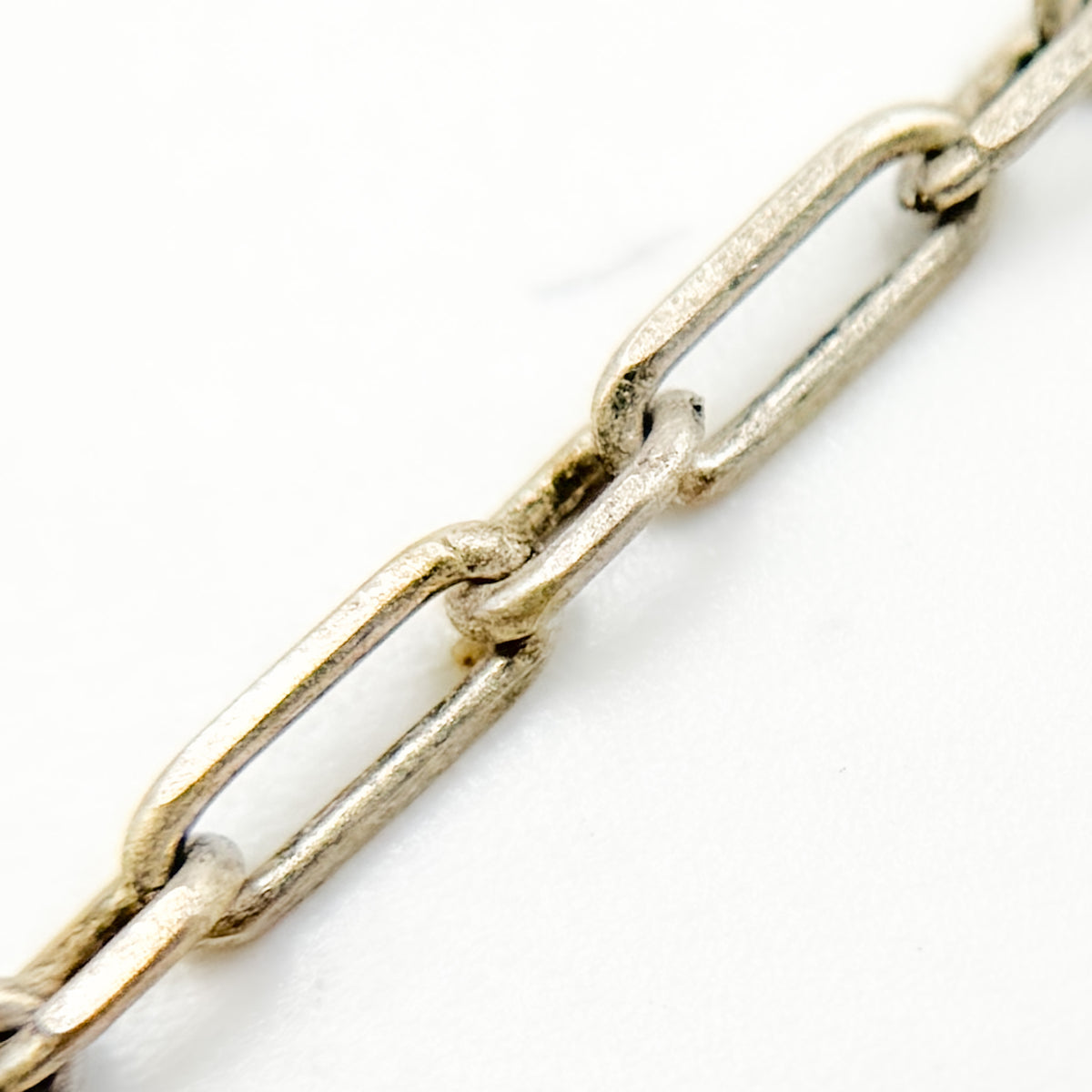 Silver Long and Short Link Chain