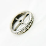 Load image into Gallery viewer, DC737. Diamond &amp; Sterling Silver Spacer Bead
