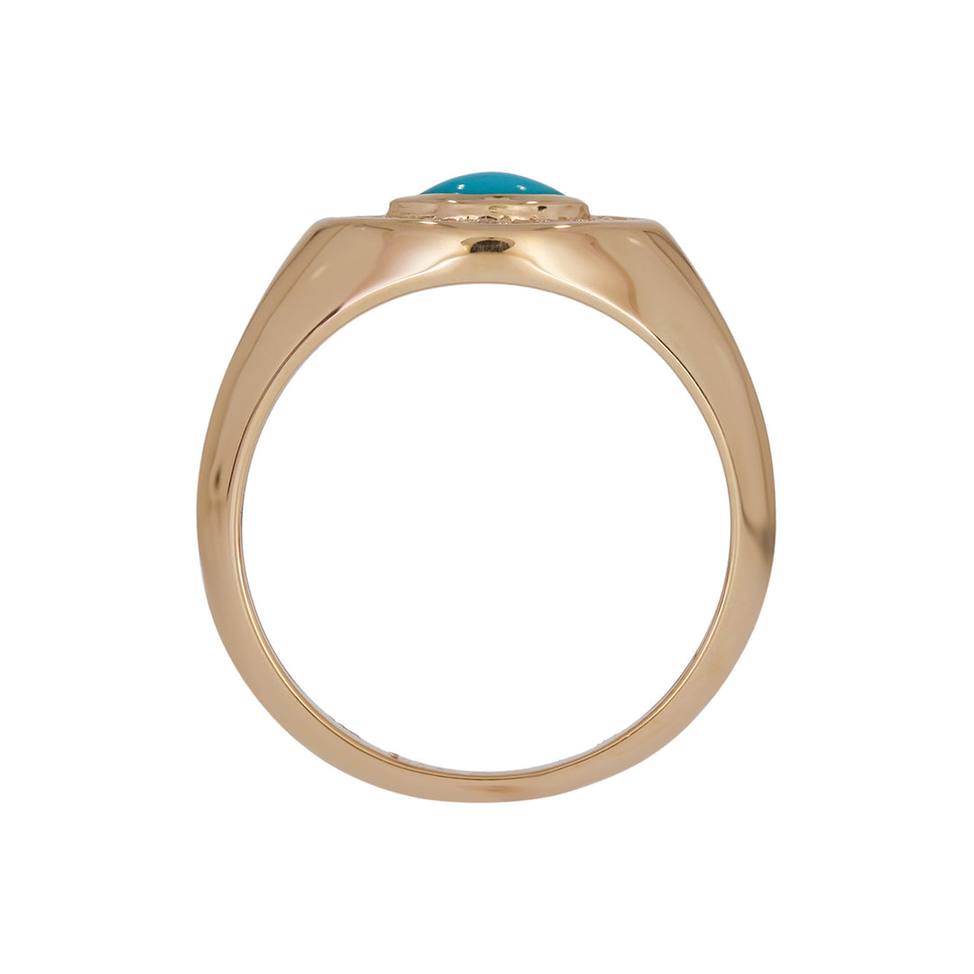 RFB18436. 14K Solid Gold Diamond and Gemstone Ring