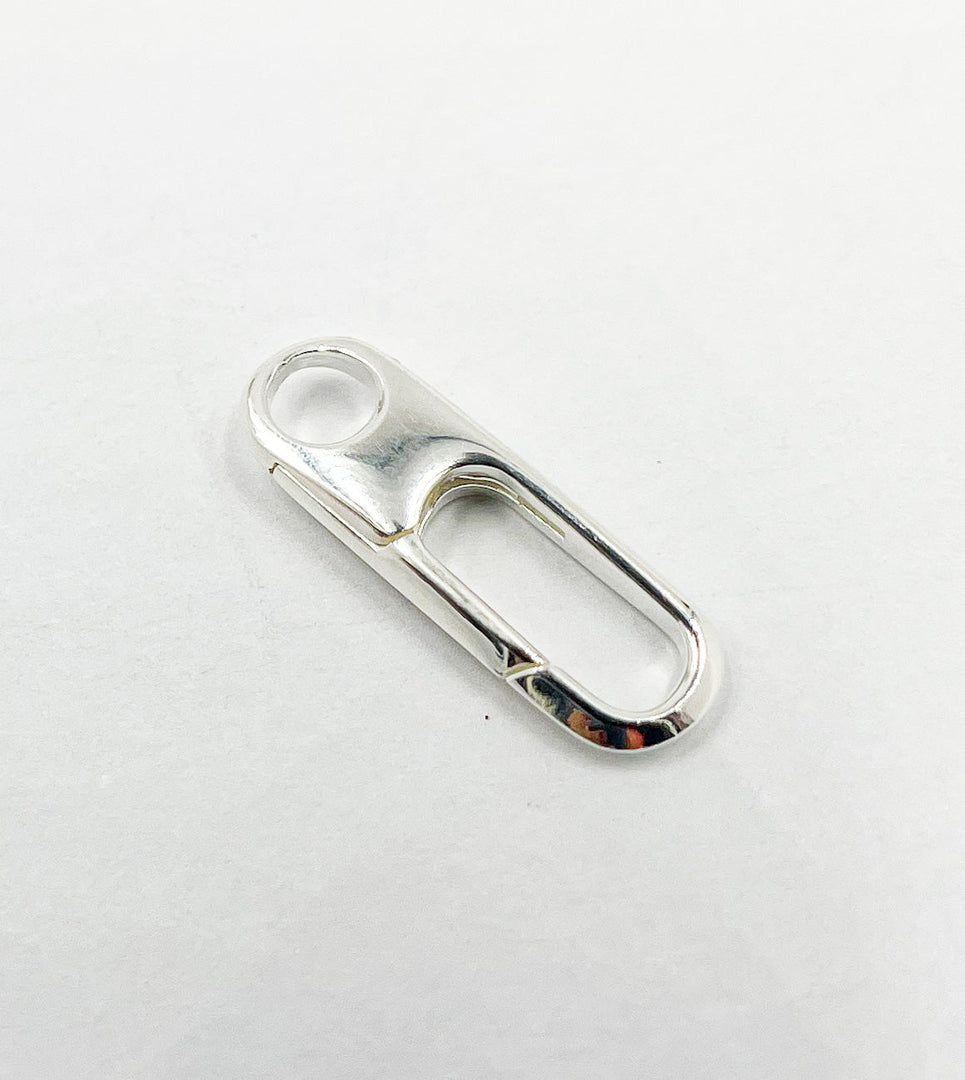 1355SS. Sterling Silver Clasp 20x6mm