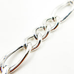 Load image into Gallery viewer, Y62SS. Sterling Silver Figaro Chain
