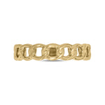 Load image into Gallery viewer, 14K Solid Yellow Gold Chain Link Ring. RAZ01411

