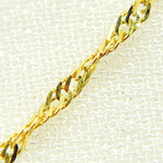 Load image into Gallery viewer, 020G2SLMSIT2byFt. 14K Solid Yellow Gold Singapore Chain
