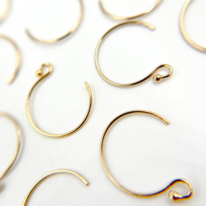 buy Gold Filled Circle Ball End Ear Wire