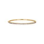 Load image into Gallery viewer, DBG00276. 14K Solid Gold Diamond Bangle