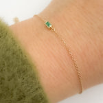 Load image into Gallery viewer, CB96328. 14k Solid Gold Gemstone Bracelet