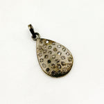 Load image into Gallery viewer, DP265. Diamond Sterling Silver Drop Pendant
