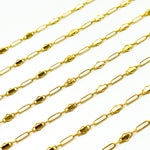 Load image into Gallery viewer, 901BGF. 14k Gold Filled Fancy Twisted Oval Link Chain

