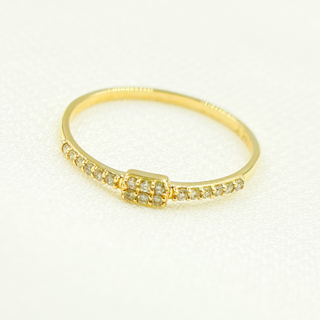 14K Gold Diamond Ring.  ZGG686