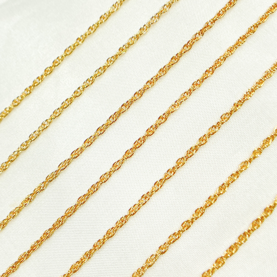 015RGF. 14k Gold Filled Rope Chain.