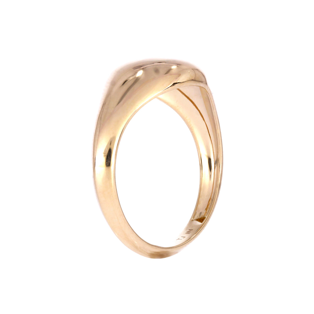 RFZ19495. 14K Solid Yellow Gold Ring