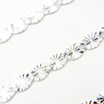 Load image into Gallery viewer, Z120SS. Sterling Silver Textured Marina Chain