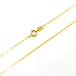 Load image into Gallery viewer, 14k Solid Gold Flat Marina Link Chain
