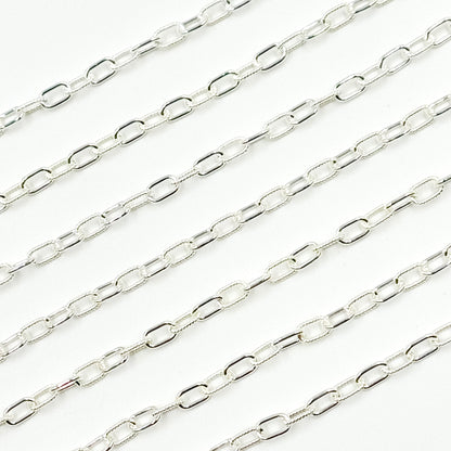 Twisted and Plain Cable Link Chain