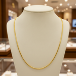 Load image into Gallery viewer, 160CCTD. 14k Solid Yellow Gold Snake Necklace